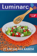 Luminarc Diwali-Carine-27 CM-1 Adet-(SALATA-MANTI-MAKARNA-MEYVE)-Servisleri İçin Kase-Mademe Luda Mağazaları.