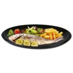 Luminarc Diwali Noir Oval Dish 33x25 Cm Servis Tabak