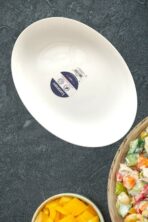 Luminarc Diwali Beyaz Kayık Tabak 33 Cm