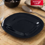 Luminarc Carine Siyah 6 Adet 6 Kişilik 19 Cm (TATLI-PASTA-MEYVE) Tabağı