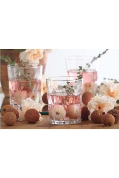 Keops Kabartmalı Su Bardak 12 Li Su Ve Meşrubat Bardağı Set Keo366keo377