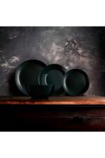 Luminarc Diwali Black 18 Parça Yemek Seti 25cm-20cm-12cm