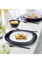 Luminarc Carine Tatlı Tabağı 19 Cm Beyaz KARE