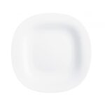 Luminarc Carine Blanc Temperli 6'lı Beyaz Pasta Tabağı