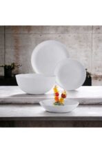 Luminarc Diwali White 36 Parça Yemek Seti 27cm-21cm-12cm - Görsel 2
