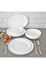 Luminarc Diwali White 19 Parça Yemek Takımı 33cm-27cm-21cm-12cm
