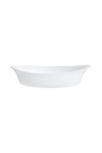 Luminarc SMART CUISINE Oval Fırın Kabı Beyaz 21x13 Cm Makarna Börek Tepsisi Mikrodalga Kabı Servis Kabı - Görsel 2